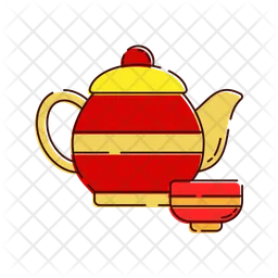 Tea set  Icon