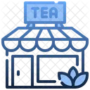 Tea Shop Store Building Icon