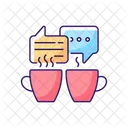 Tea Socializing Coffee Talk Tea Talk Icon