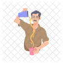 Tea Seller Tea Vendor Street Vendor Icon