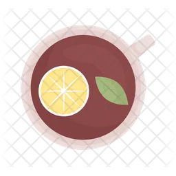 Tea with lemon  Icon