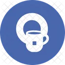 Tea With Plate Coffee Cup Icon