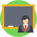Teacher Professor Teaching Icon