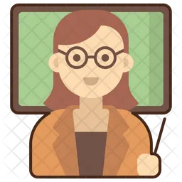 Teacher Female  Icon