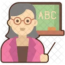 Teacher-female  Icon