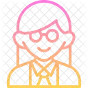 Teacher Woman User Icon