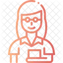 Teacher Woman Female Icon