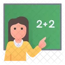 Teacher Woman Education Icon