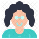 Teacher Woman Professor Icon