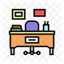 Teacher Working Place Icon