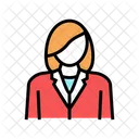 Teacher Woman Color Icon