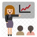 Teacher Teaching Classroom Icon