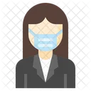 Teacher Suit Woman Icon