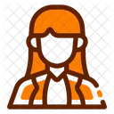 Woman Teacher People Icon