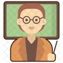 Teacher Male  Icon