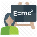 Teaching Science Class Physics Study Icon