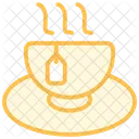Teacup Duotone Line Icon Icon