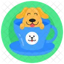 Dog Cup Teacup Dog Teacup Puppy Icon