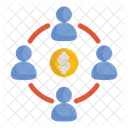 Team Network Group Icon
