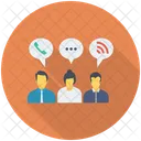 Team Group Call Icon