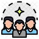 Team Group Cluster Icon