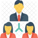 Hierarchy Team Organization Icon