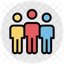 Standing Users People Icon