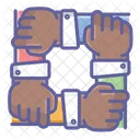 Team Finger Hand Icon