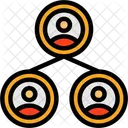 Team Building Collaboration Bonding Icon