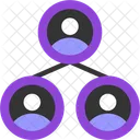 Team Building Collaboration Bonding Icon