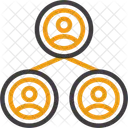 Team Building Collaboration Bonding Icon