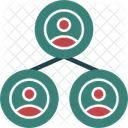 Team Building Collaboration Bonding Icon