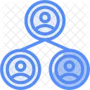 Team Building Collaboration Bonding Icon