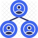 Team Building Collaboration Bonding Icon