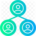Team Building Collaboration Bonding Icon