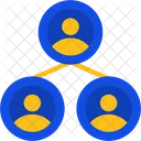 Team Building Collaboration Bonding Icon