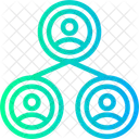Team Building Collaboration Bonding Icon