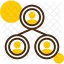 Team Building Collaboration Bonding Icon