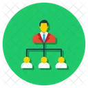 Team Collaboration  Icon