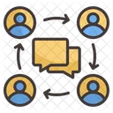 Communication Business Team Icon