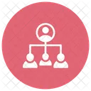 Group Team Connection Icon
