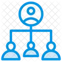 Group Team Connection Icon