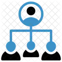 Group Team Connection Icon