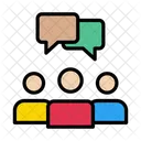 Team Conversation  Icon