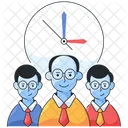 Team Deadline Management Group Icon