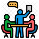 Discussion Meeting Team Icon