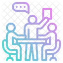 Discussion Meeting Team Icon