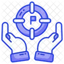 Business Target Team Icon