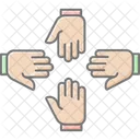 Teamhand  Symbol