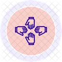 Teamhand  Symbol